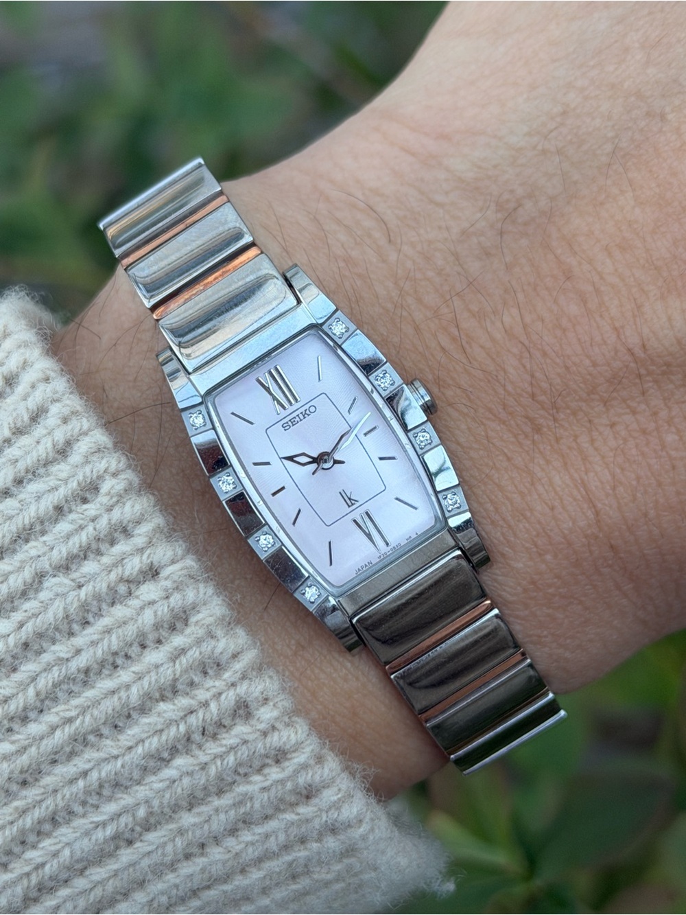 Y2K 2005 Seiko Lukia 1F20-0BK0 Women’s Watch
